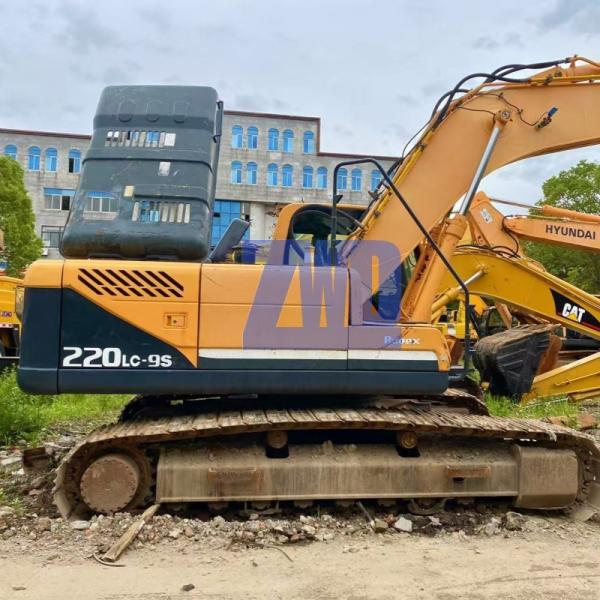 Hyundai 220LC-9S Used Excavator Crawler Excavator Second Hand Japan Engine 220LC-9S