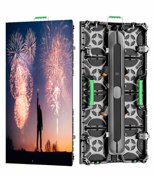 500x1000mm Outdoor Rental LED Screen 3.91mm Pitch 5000nits Brightness
