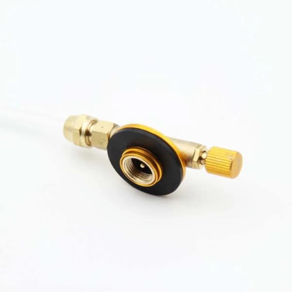 Metal Camping Gas Stove Propane Refill Adapter for Outdoor in Russia Customized LOGO