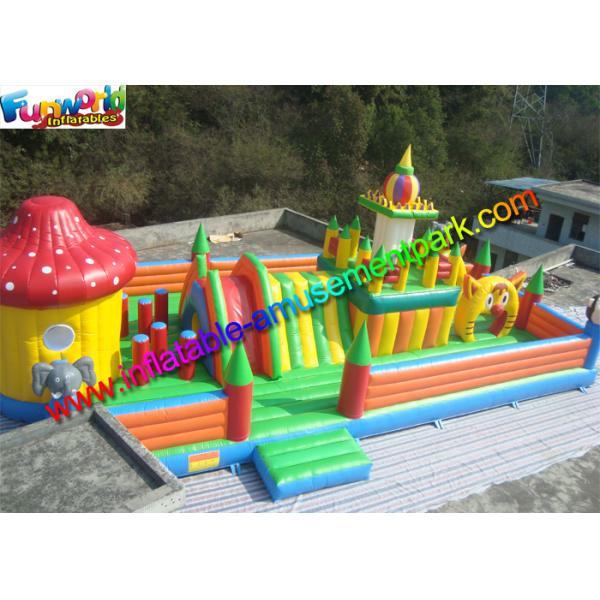 Игрушки парка атракционов спортивной площадки раздувные, подгонянные дома скачки