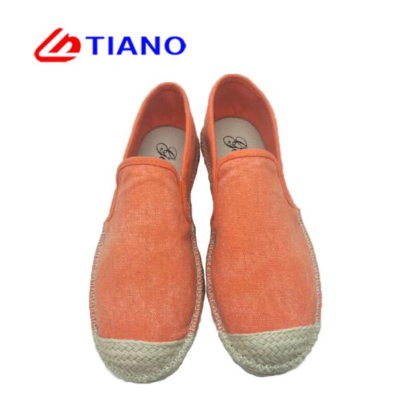 Women's Slip On Fabric Upper Espadrilles Loafer