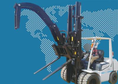 Steel Forklift Pipe Clamp Attachment Forklift Attachments For Lifting Pipe