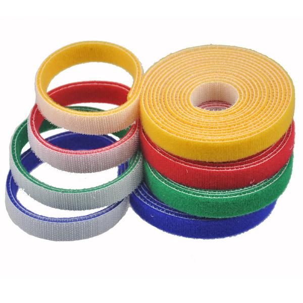 Garments Industrial Ultra Thin Hook And Loop Fastening Tape Low Shinkrage