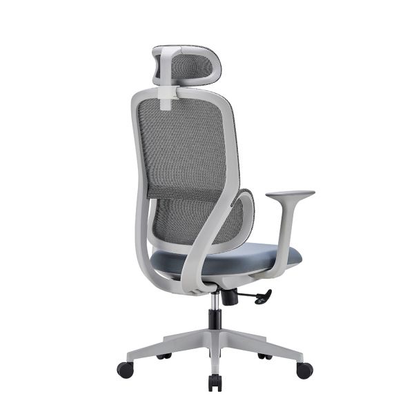High Back Modern Mesh Office Chair Ergonomic Computer Chair Reclining Executive Chair with Headrest for Workstation