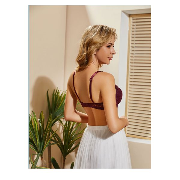 Women Lingerie Bralette Underwear Ladies bra and Underwear Beautiful Spring Bra ice Silk top Quality 34-38b Bra For Women