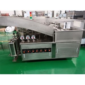 PLC Controlled Adjustable Ampoule Washer High Speed Ampoule Washing Equipment