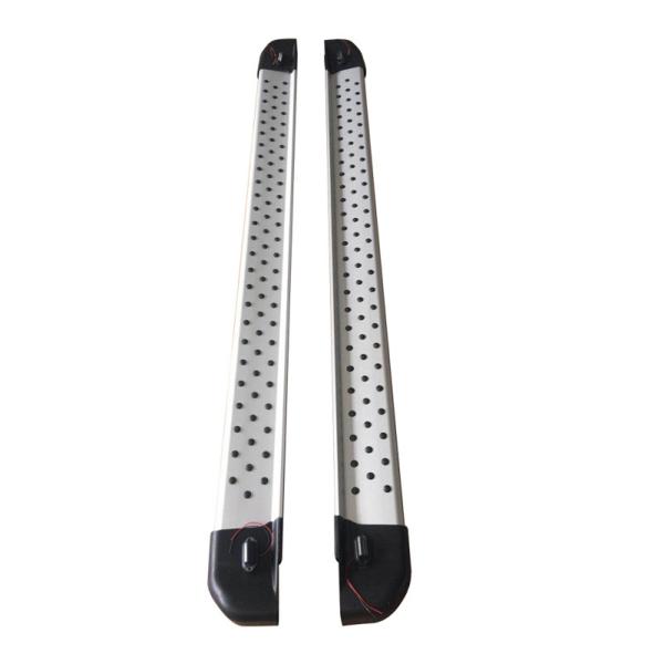 Стильные беговые доски Fit Mitsubishi Triton L200 Алюминиевая сплав Боковой шаг набор из 2