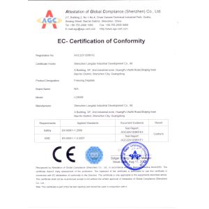 Shenzhen Langdai Industrial Development Co., Ltd. Certifications