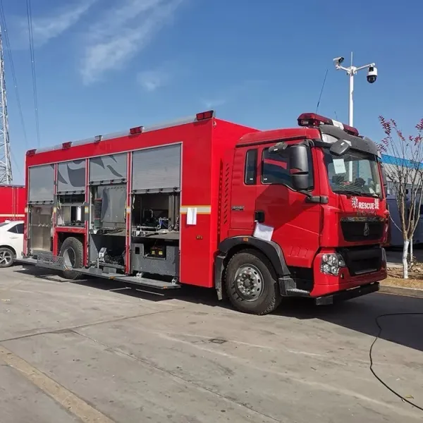 Custom HOWO Mobile Water Purification System for Global Use