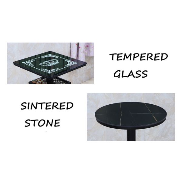 Home Restaurant Counters for Sale Design Rectangle Metal Chair Wood Bar Counter