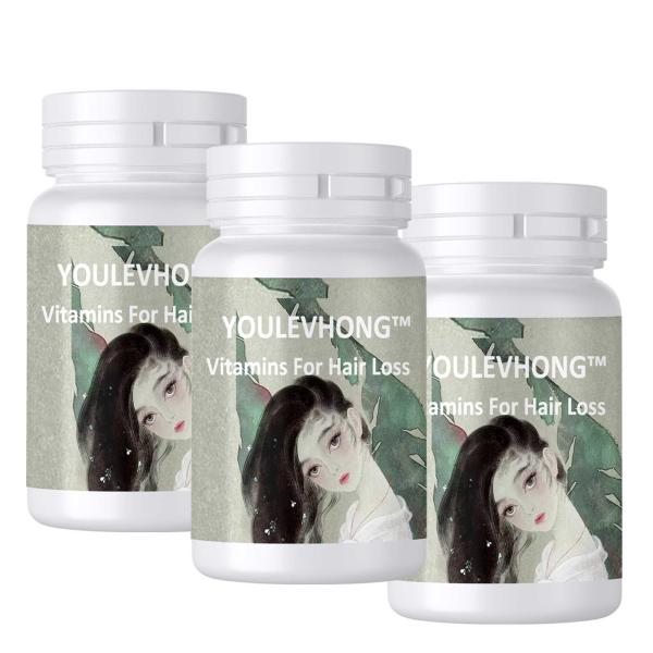 GMP Certified Hair Growth Vitamins For Men And Women Strong Full And Healthy Hair