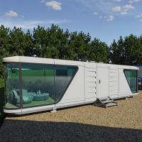 Capsule Luxe Maison préfabriquée moderne Camper Maison petite Voyage en remorque Capsule Cabine Capsule Petite maison
