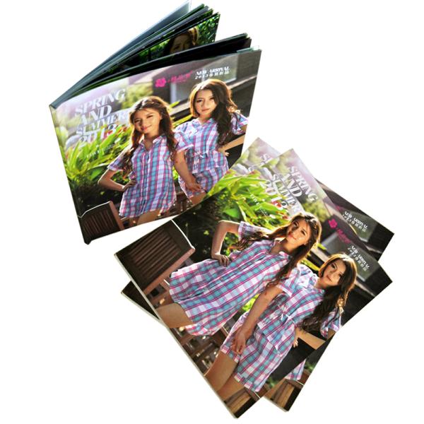 Soft Paper Brochure Catalogue Printing  for children dress Advertising