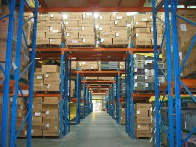 Shelving da cremalheira da pálete da ponte transversal de caminhões de empilhadeira