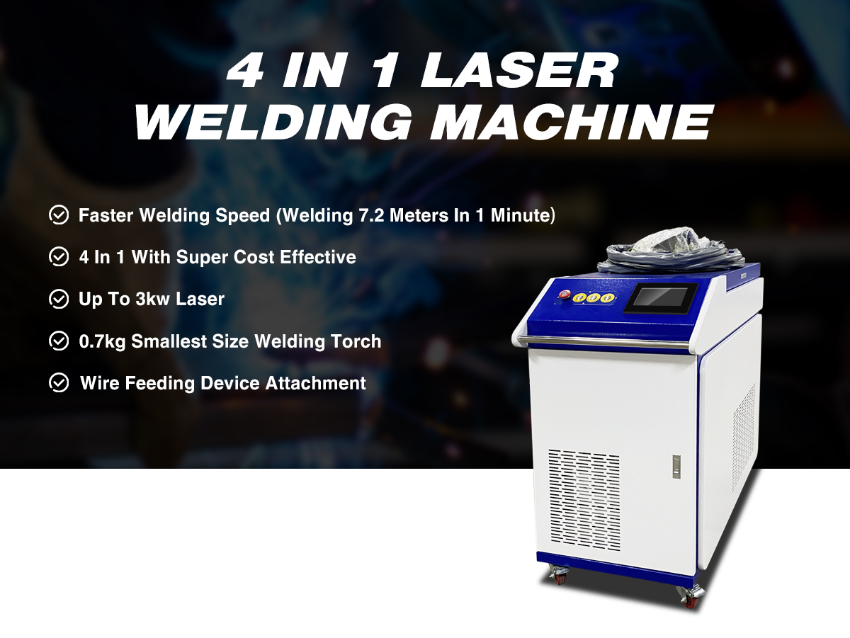 Fiber 5 in 1 1500w 2000w Handheld Metal Laser Cutter Welder Welding for Steel Metal Stainless Aluminum