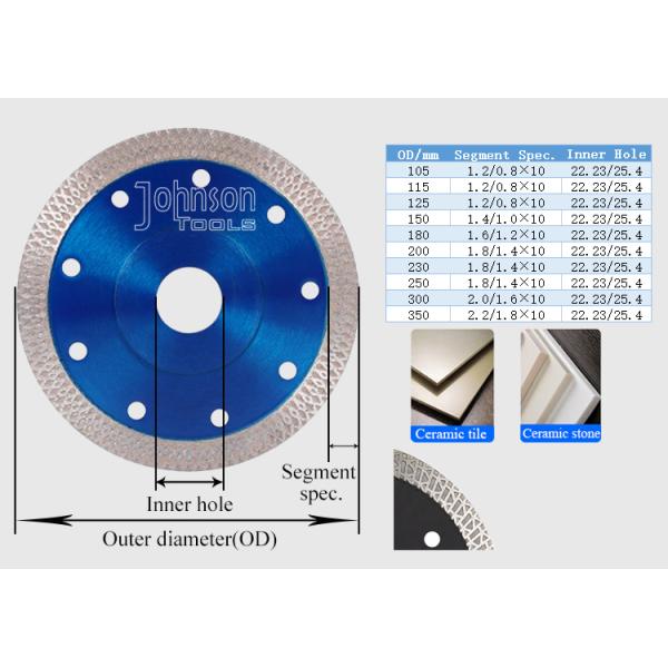 4.5 дюймовый супертонкий Диско Диамантадо Пара Порцелано Де Корте Пиедра Бриллиантовая лезвие для угловой шлифовки