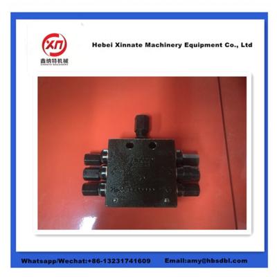 6 Way 12 Way Hydraulic Oil Distributor Concrete Pump Accessories