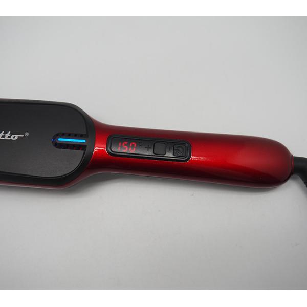 LT-100A New Style Hair Beauty Electric PTC Heater Hair Straightener Brush