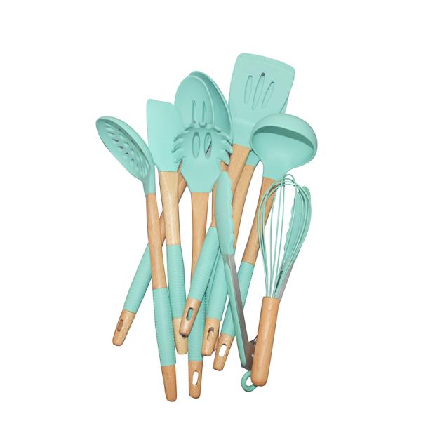 Частей Eco теплостойких утварей Kitchenaid шпателя силикона дружелюбные 10