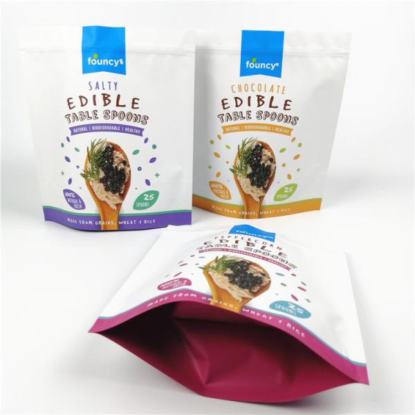 Еда изготовленный на заказ напечатанный Mylar кладет сумку в мешки алюминиевой фольги пеньки закусок упаковывая