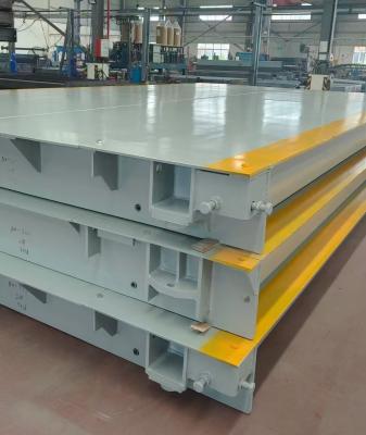 Smooth Plate Truck Scale Weighbridge With LED Display Within -10C~50C