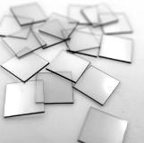 7x7 Dépôt chimique par vapeur Chips de diamant CVD synthétique Graines de diamant