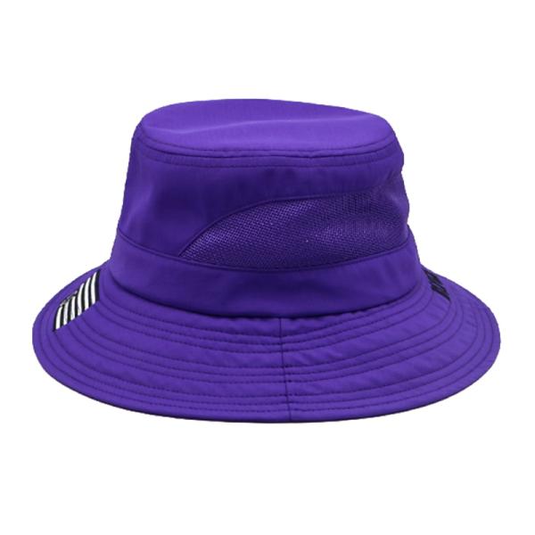 Purple Bucket Hat Manufacturer Custom Embroidery Logo Comfortable Outdoor Design Cotton Bucket Hat
