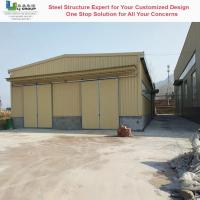 Estructura de tramo de acero Edificios prefabricados de PVC Ventana Puerta enrolladora