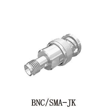 Peso leve adaptador reto BNC fêmea de um RF de 50 ohms ao adaptador coaxial de SMA