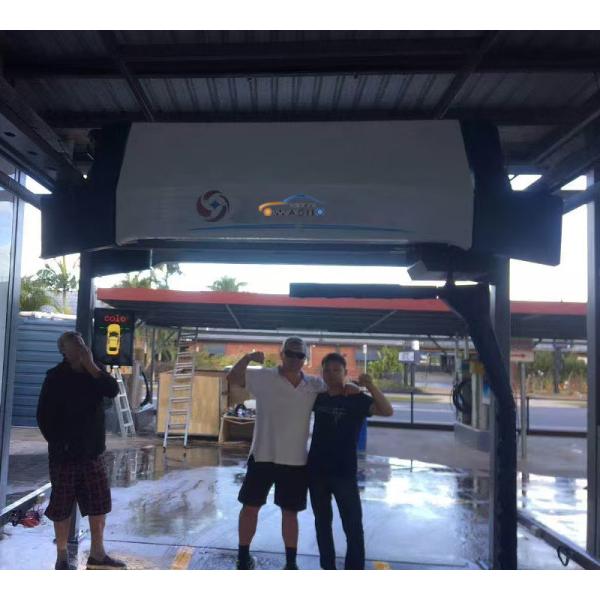 120 Bar Fully Automatic 4 Air Dryeres Car Wash Water Recycling System 360 Touch Free Car Wash 24-hour Service Automatic Car Washing Robot