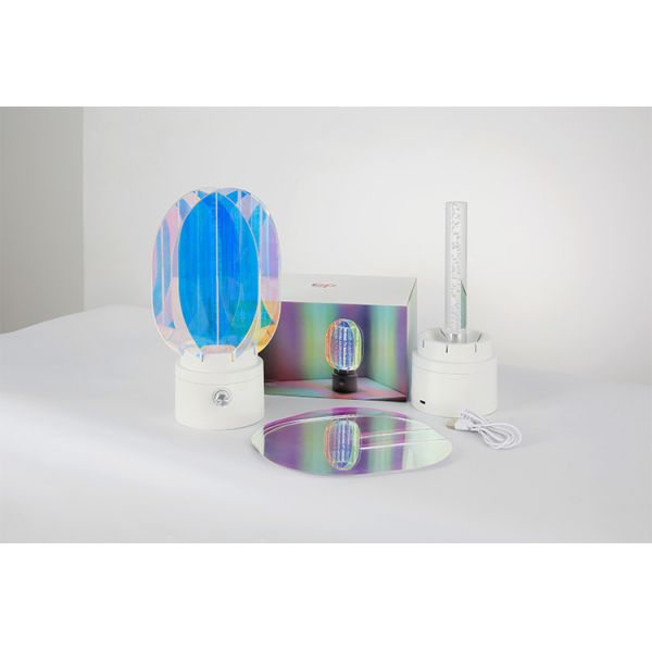 360° Rotating Light and Shadow Aurora Desktop Night for Lamp Desktop Gift