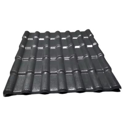 Custom New Building Materials Double Roman Asa Synthetic Resin Roof Tile