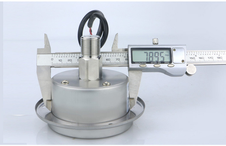 Digital Display Water Pressure Meter with Customized Support and -1-0....2.4 Range