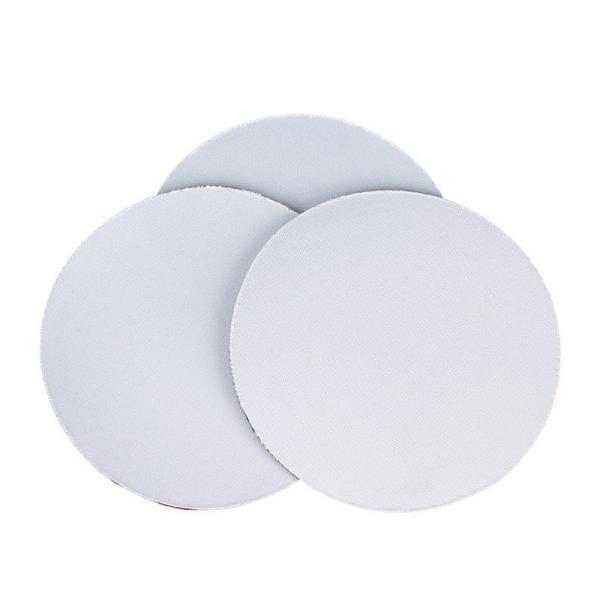 Non Slip Heat Resistant Sublimation Rubber Coasters Customized 10*10cm*3mm/5mm