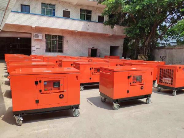 Mechanical Equivalent Power 7kw Silent Diesel Generator 1500r/Min