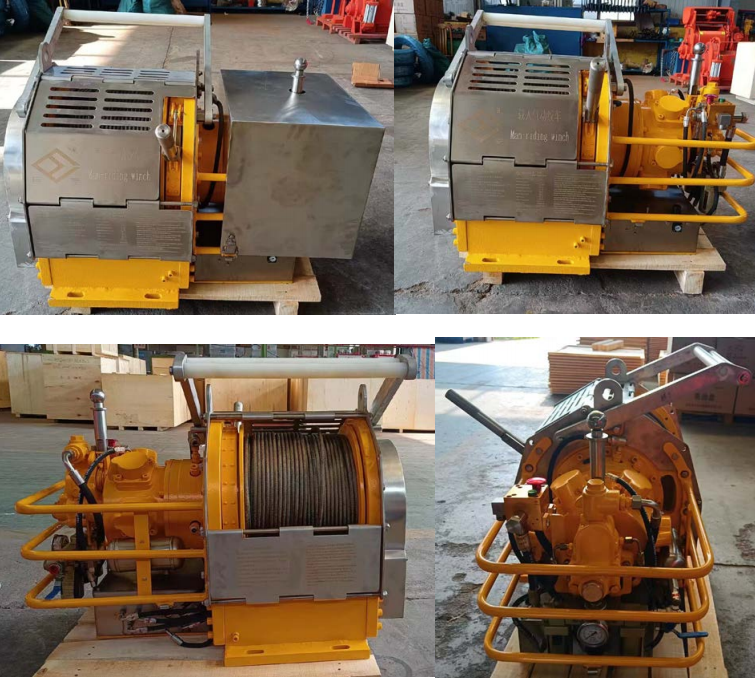 Man Riding Winch With Overload Protection  Model ZJQH-1.5×30B