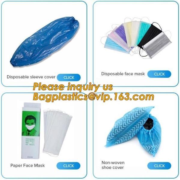 Safety Products, anti-slip, Indoor Disposable, Medical Plastic, Shoe Covers, Waterproof PE CPE Material