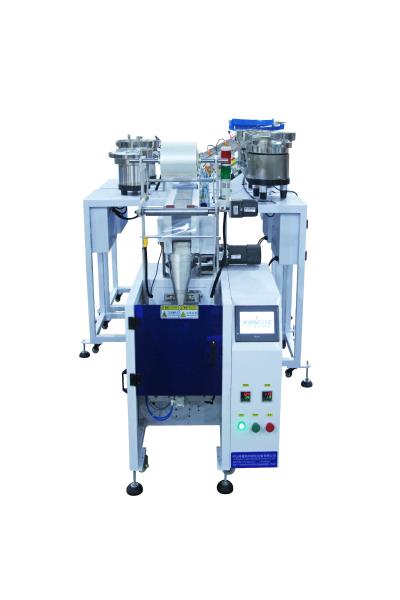 Automatic Packaging Vacuum Poly Bag Furniture Accessories Hardware Screw Nut Counting Sealing Packing Machine