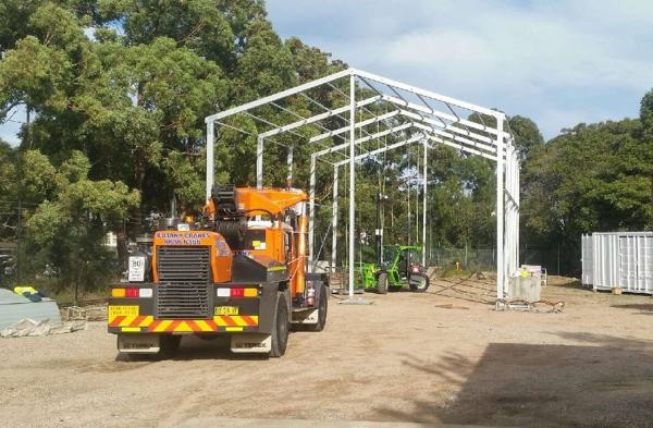 Modular Heavy Duty Outdoor Tent For Temporary Warehousing High Flexibility