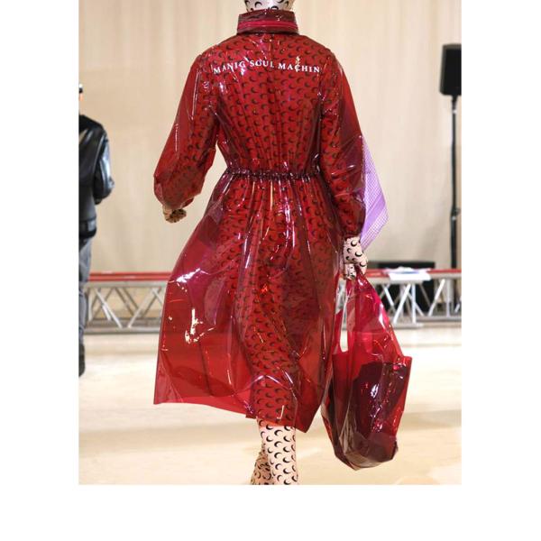 Women'S See Through Windbreaker Waterproof TPU Fabric