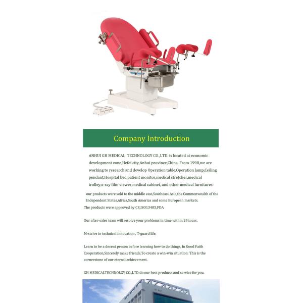 Orthopaedics Obstetric Operation Table Luxury Electric Gynecological Operating Table