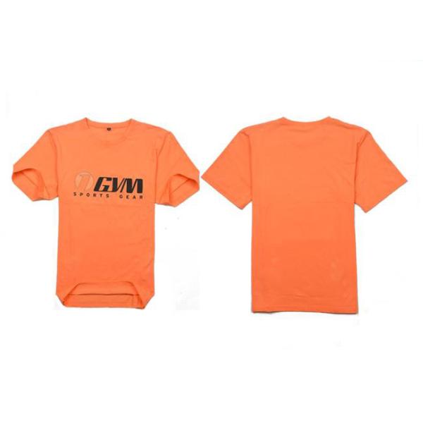 Cotton Casual T - Shirts Design Short Sleeve Round Neck Personalised Printing