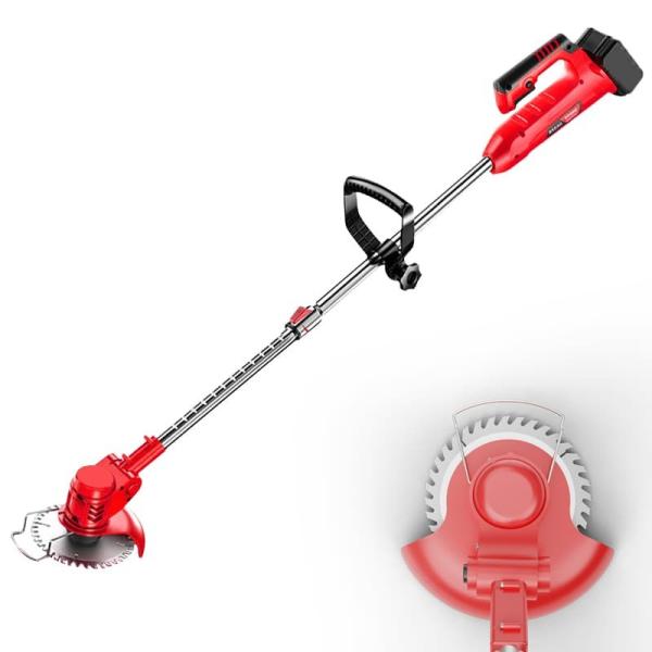 2000mAh Rechargeable Battery Weed Eater Cordless DC 21V 125cm Length