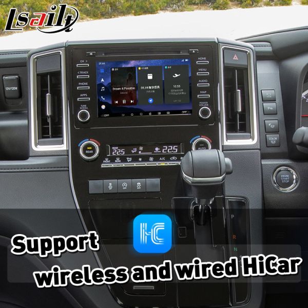 Lsailt Wireless Android Auto Carplay Interface for 2019-Present Toyota Granvia
