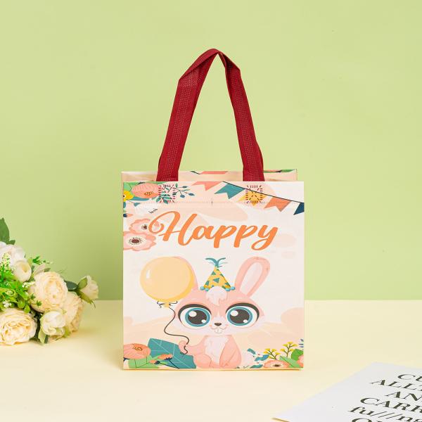 Newest Fashionable Recyclable Non-woven Grocery Bag With Logo for Medium-Sized Items