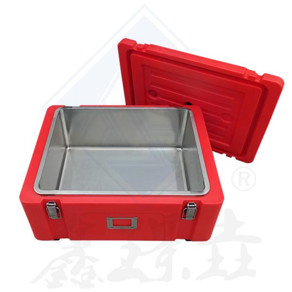 Round Shape Insulated Lunch Box Kitchen Mechanical Equipment with Serving Chafing Dish