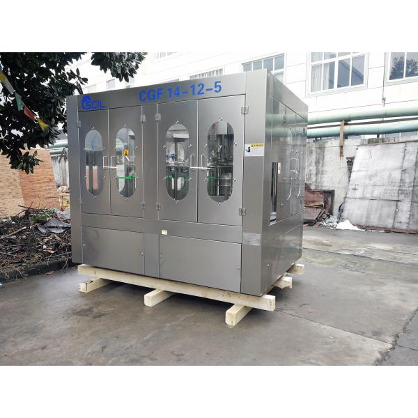 5000BPH Mineral Water Bottle Plant Machine With  Photoelectric Detection
