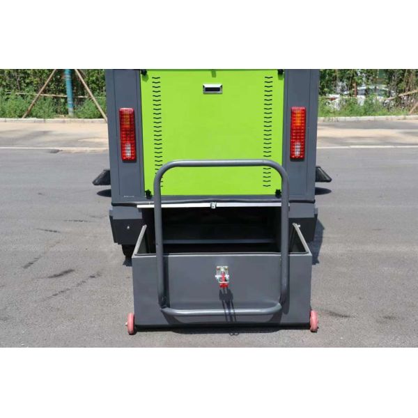 Commercial Walk Behind Sweeper Efficient Indoor Outdoor Floor Cleaner