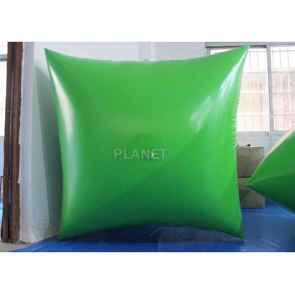 Diverso tamaño de la boya inflable verde durable del marcador con el equipo de reparación
