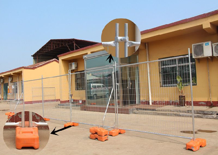 Rapid Deploy Temp Security Fencing Panel Wind Rated System Sample For Free